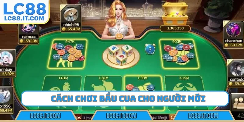 Cách chơi bầu cua cho người mới