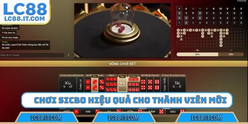 Cách chơi sicbo hiệu quả nhất cho thành viên mới