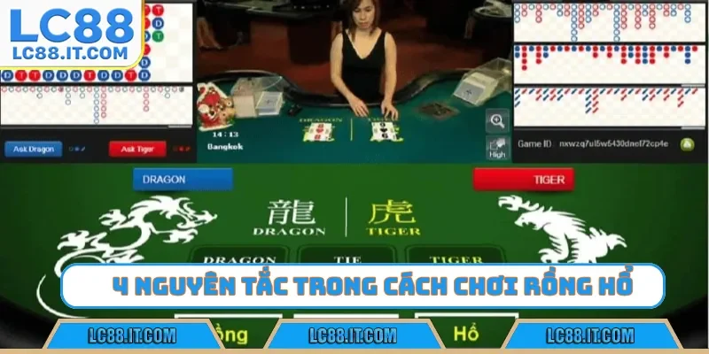 4 nguyên tắc trong cách chơi Rồng Hổ